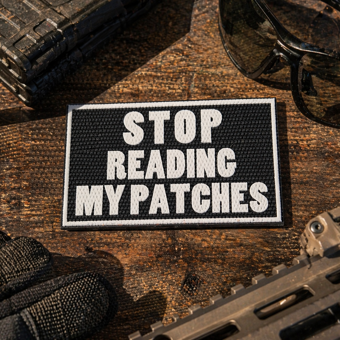 "Stop reading my patches" Patch