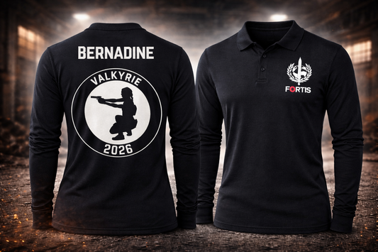 Valkyrie Long sleeve Golf Shirt - Personalized (Ladies Only)